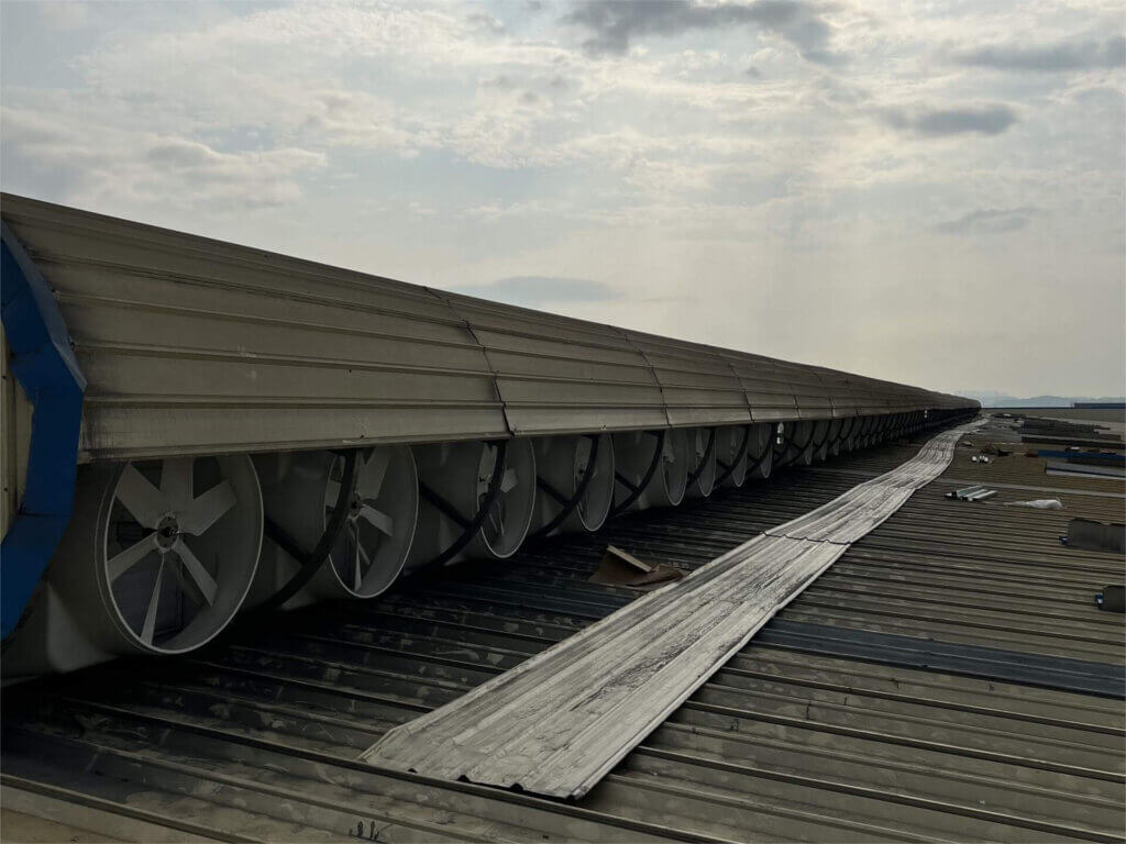 China Guangzhou Industrial Plant Ventilation Solution