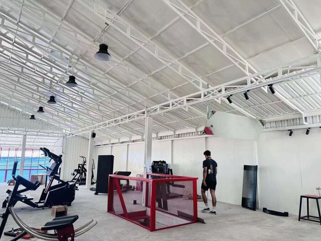 Cambodia GYM HVLS Ceiling Fan Cooling-Ventilation Solution