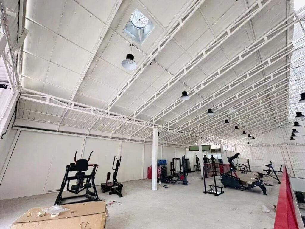 Cambodia GYM HVLS Ceiling Fan Cooling-Ventilation Solution